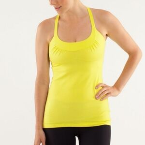 Lululemon Scoop Me Up Tank Split Pea
